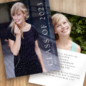 Klasse van 2023 Aankondiging van foto-Afstuderen