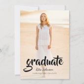 Klasse van 2023 Afstudeerder Foto van de High Scho Kaart (Voorkant)