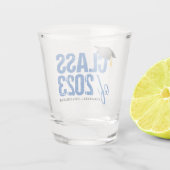 Klasse van 2023 Afstuderen aan aangepaste academie Shot Glas (Achterkant)