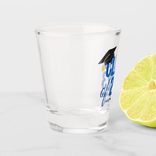 Klasse van 2023 Afstuderen aan aangepaste academie Shot Glas (Links)