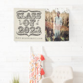 Klasse van 2023 Afstuderen Banner Vinyl Poster (Insitu)