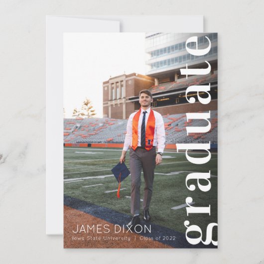 Klasse van 2023 Afstuderen de aankondiging van de  (Voorkant)