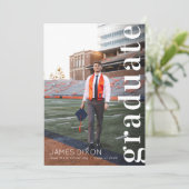 Klasse van 2023 Afstuderen de aankondiging van de (Staand voorkant)