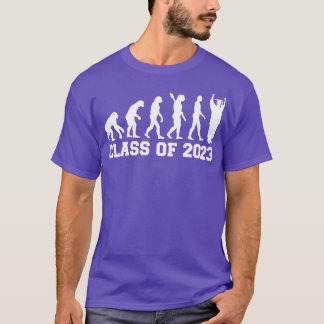 Klasse van 2023 afstuderen evolutie t-shirt