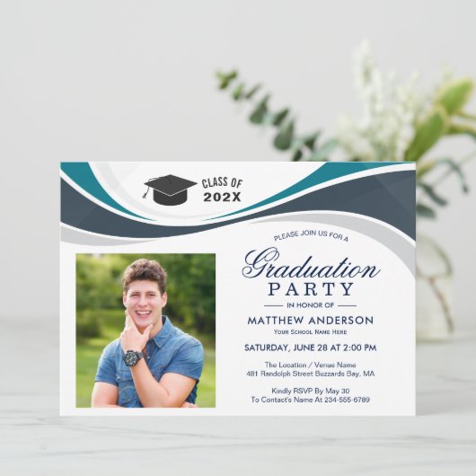 Klasse van 2023 Afstuderen fotograafpartij Kaart (Staand voorkant)