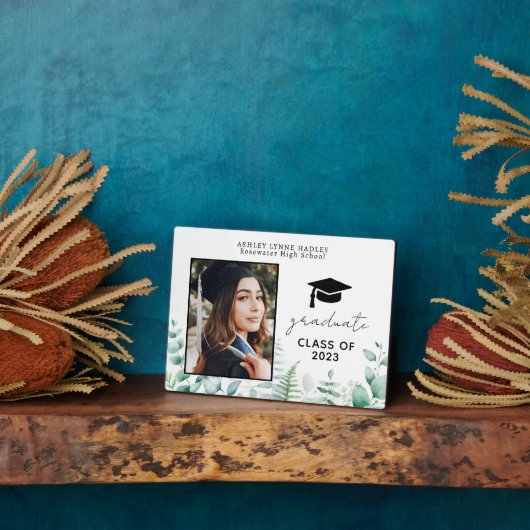 Klasse van 2023 Afstuderen Fototoetsenbord Fotoplaat (Zijkant)