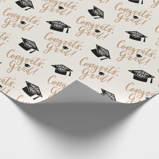 Klasse van 2023 Afstuderen Gift, Gefeliciteerd Afs Cadeaupapier (Hoek)