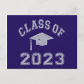 Klasse van 2023 Afstuderen - Grijs 2 Briefkaart (Voorkant)