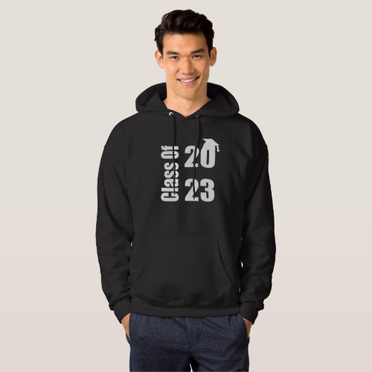 Klasse van 2023 Afstuderen Hoodie (Voorkant volledig)