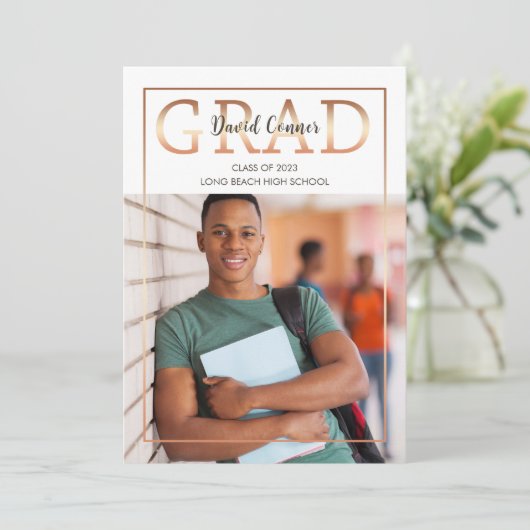 Klasse van 2023 Afstuderen partij 5 Foto Aankondiging (Staand voorkant)