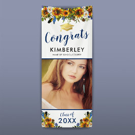 Klasse van 2023 | Afstuderen zonnebloempitten Spandoek