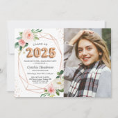 Klasse van 2023 ballonbrieven Foto Afstuderen Kaart (Voorkant)