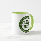 Klasse van 2023 Bosgroen Afstuderen Afstuderen Mok (Voorkant rechts)