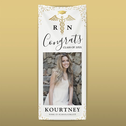 Klasse van 2023 | Deuren voor medisch Afstuderen Spandoek