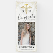 Klasse van 2023 | Deuren voor medisch Afstuderen Spandoek (Verticaal)