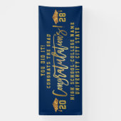 KLASSE VAN 2023 Eigen Afstuderen van de School voo Spandoek (Verticaal)