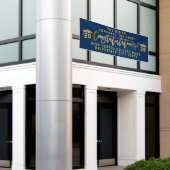 KLASSE VAN 2023 Eigen Afstuderen van de School voo Spandoek (Buitenkant Gebouw)