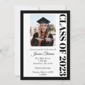 Klasse van 2023 Foto-Afstuderen Kaart (Voorkant)