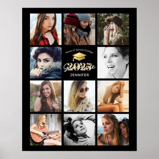 Klasse van 2023 | Foto Afstuderen Poster (Voorkant)