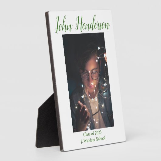 Klasse van 2023 Fotogroen Fotoplaat (Zijkant)