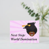 Klasse van 2023 Hogere Wereld Overheersing Briefkaart (Staand voorkant)