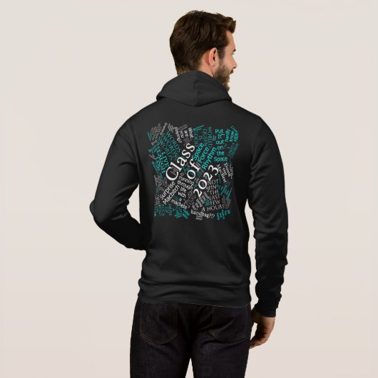 Klasse van 2023 hoodie (Achterkant volledig)