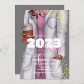 Klasse van 2023 Medische kruiden Zuster Afstuderen Kaart (Voorkant / Achterkant)