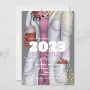 Klasse van 2023 Medische kruiden Zuster Afstuderen Kaart