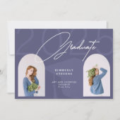 Klasse van 2023 minimalistische elegant 2 foto's a (Voorkant)