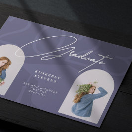 Klasse van 2023 minimalistische elegant 2 foto's a