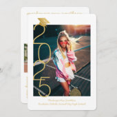 Klasse van 2023 Modern Afstuderen Open House Invit Aankondiging (Voorkant / Achterkant)