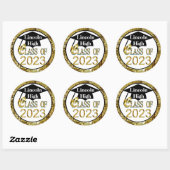 Klasse van 2023 Persoonlijke Afstuderen stickers (Vel)