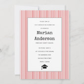 Klasse van 2023 roodschrijfmachine, foto van rood  kaart (Achterkant)