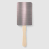 Klasse van 2023 Roos Gold-ballonnen Foto-Afstudere Handwaaier (Achterkant)