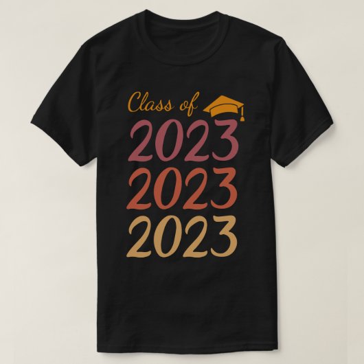 Klasse van 2023 Senior 2023 Design T-shirt (Design voorkant)