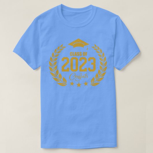 Klasse van 2023 Senior 2023 T-shirt (Design voorkant)