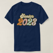 Klasse van 2023 senior Afstuderen 2023 of eerste d T-shirt (Design voorkant)