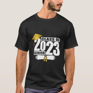 Klasse van 2023 Senior Certificate Diploma graduat T-shirt