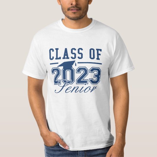 Klasse van 2023 Senior T-shirt (Voorkant)