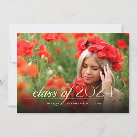 Klasse van 2023 | Uitnodigingen van fotograaf (Voorkant)