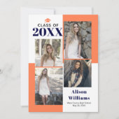 Klasse van 2023: vier foto's van het koraalmarine  aankondiging (Voorkant)