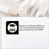 Klasse van 2024 2025 Graduation Cap Etiket (Insitu)