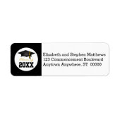 Klasse van 2024 2025 Graduation Cap Etiket (Voorkant)