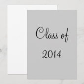 Klasse van 2024 aankondiging (Voorkant / Achterkant)