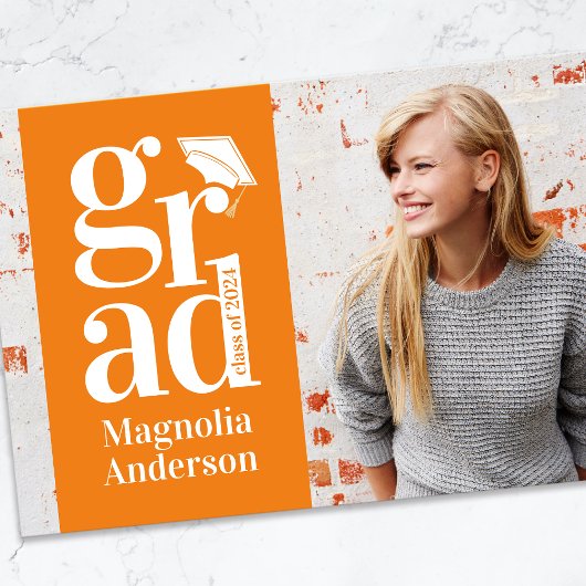 Klasse van 2024 AFSTUDEERDER Multi Photo Afstudere Aankondiging