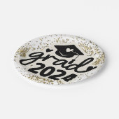 Klasse van 2024 Afstudeerder papier Borden Papieren Bordje (Gekanteld)