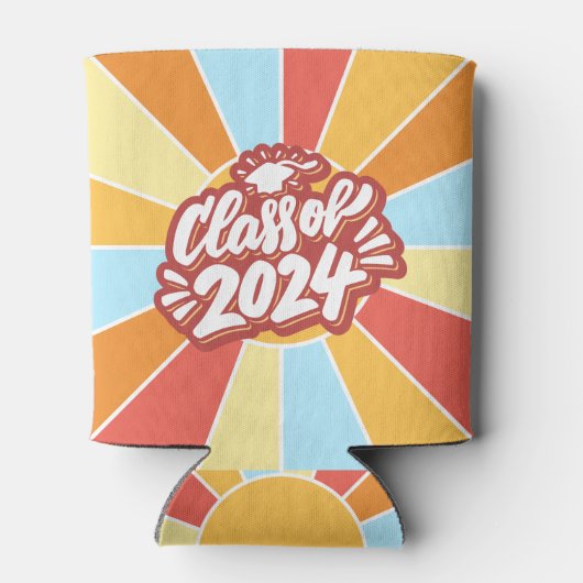 Klasse van 2024 Afstuderen Celebration Blikjeskoeler (Achterkant)