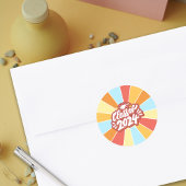 Klasse van 2024 Afstuderen Celebration Ronde Sticker