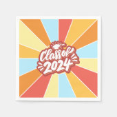 Klasse van 2024 Afstuderen Celebration Servet (Voorkant)