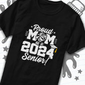Klasse van 2024 Afstuderen Cheer Mom Senior 2024 T-shirt
